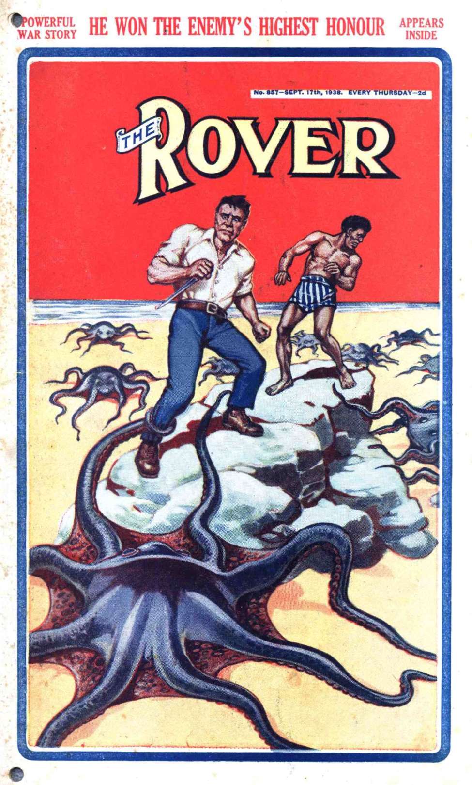 Book Cover For The Rover 857