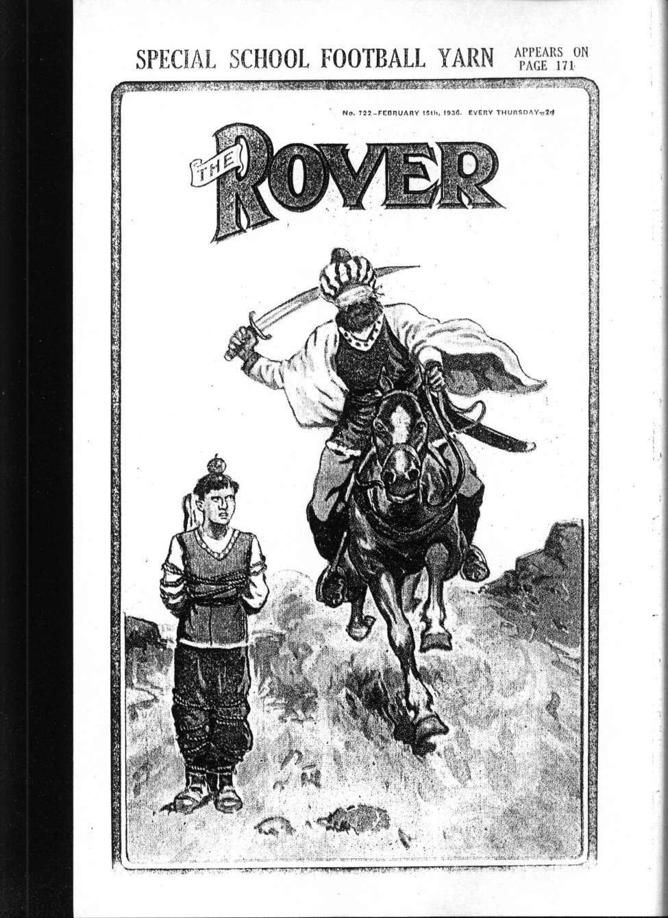 Book Cover For The Rover 722