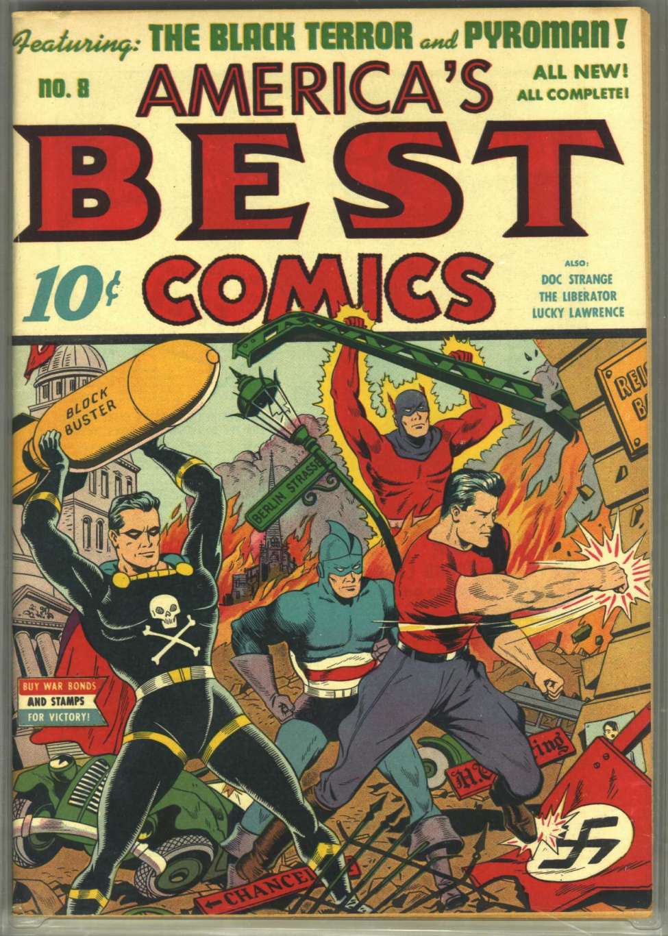 Comic Book Cover For America's Best Comics 8 (paper/8fiche)