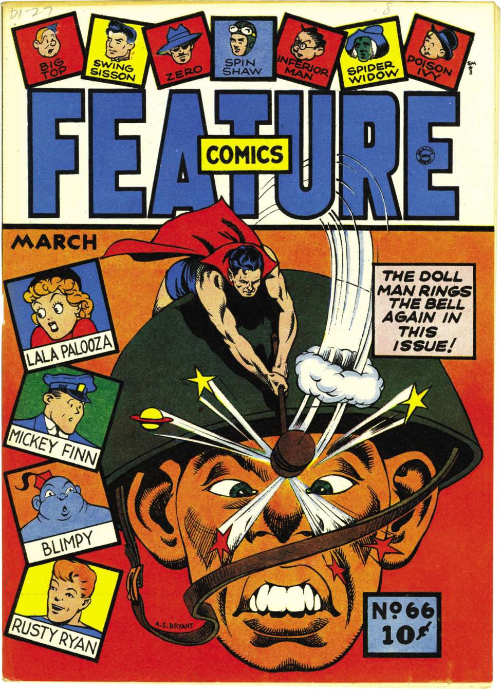 Book Cover For Feature Comics 66
