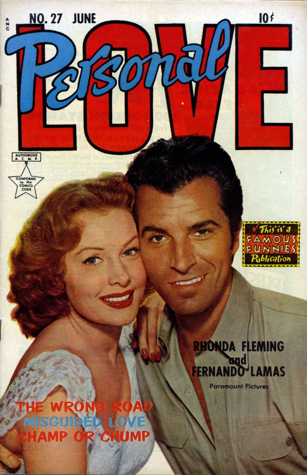 Comic Book Cover For Personal Love 27