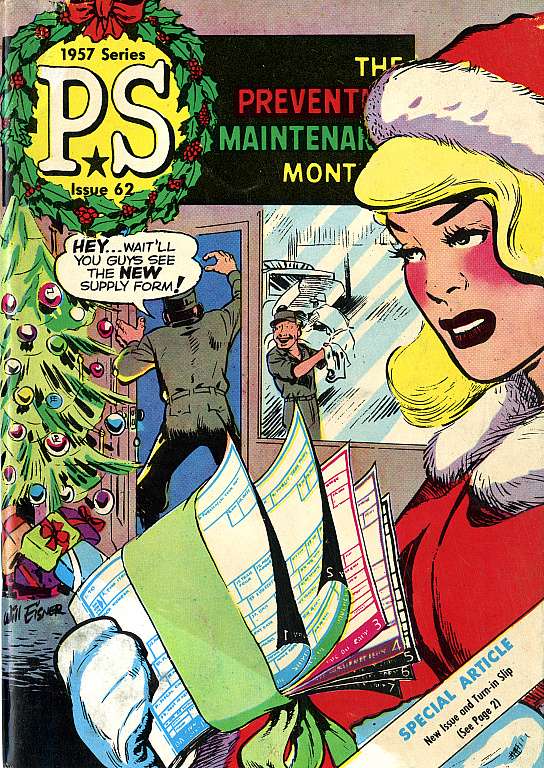 Comic Book Cover For PS Magazine 62