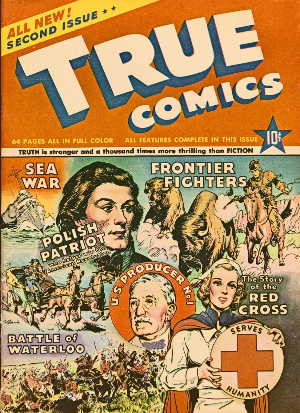 Book Cover For True Comics 2 - Version 2