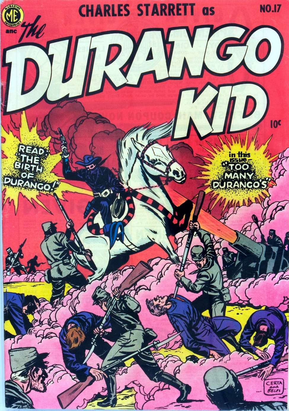 Comic Book Cover For Durango Kid 17 (alt) - Version 2