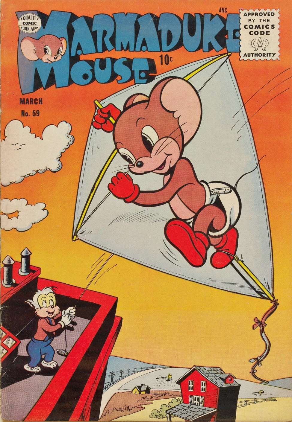 Book Cover For Marmaduke Mouse 59