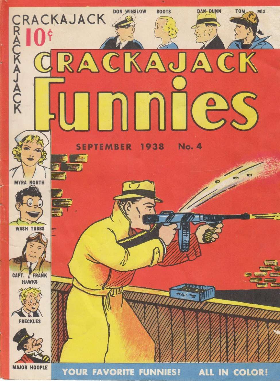 Comic Book Cover For Crackajack Funnies 4 - Version 2