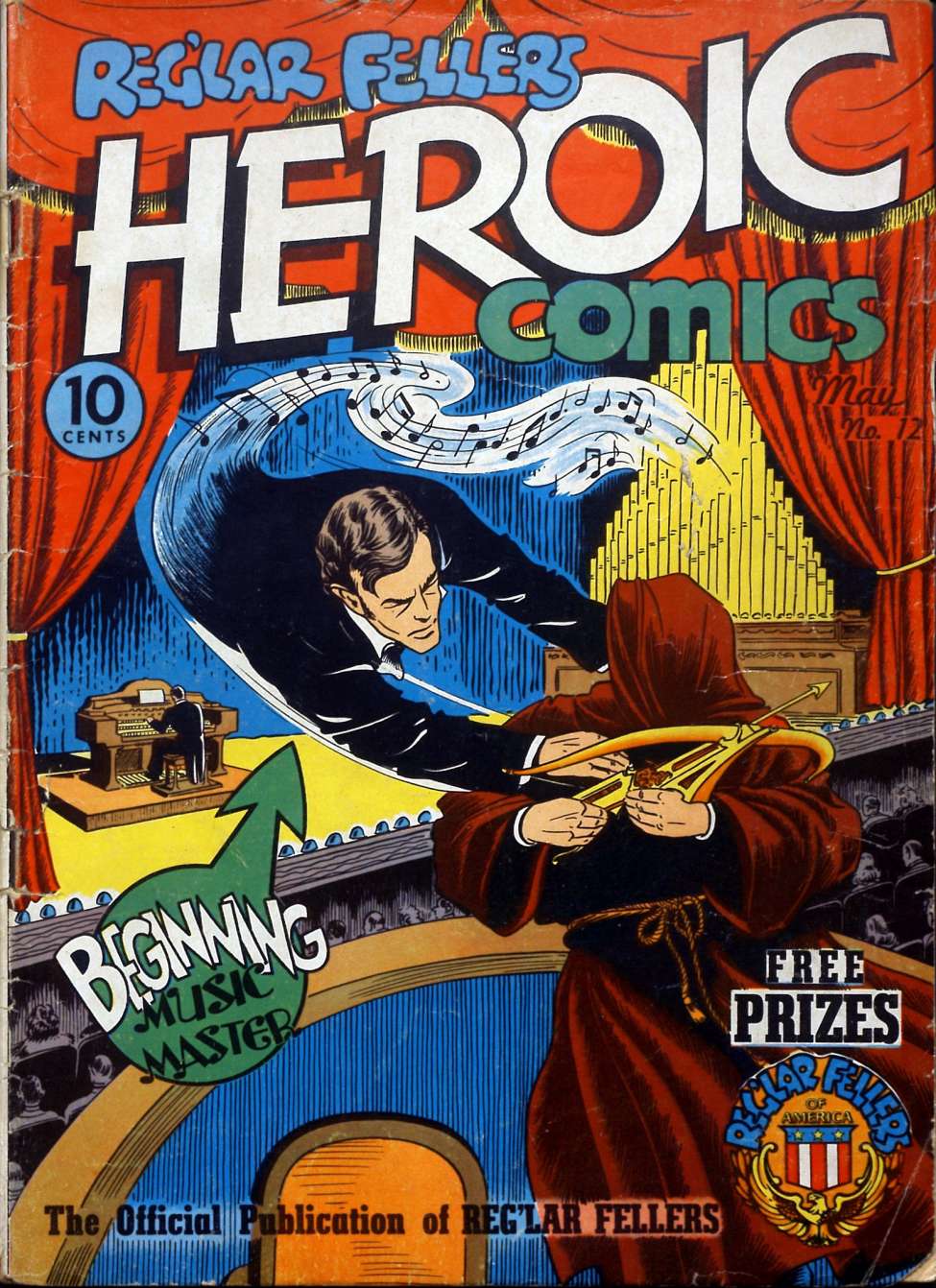 Book Cover For Reg'lar Fellers Heroic Comics 12