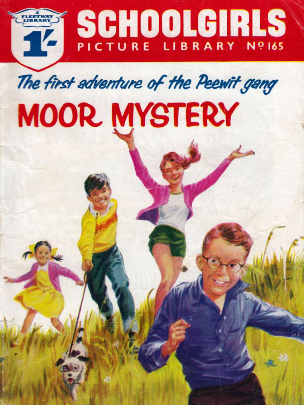Comic Book Cover For Schoolgirls' Picture Library 165 - Moor Mystery