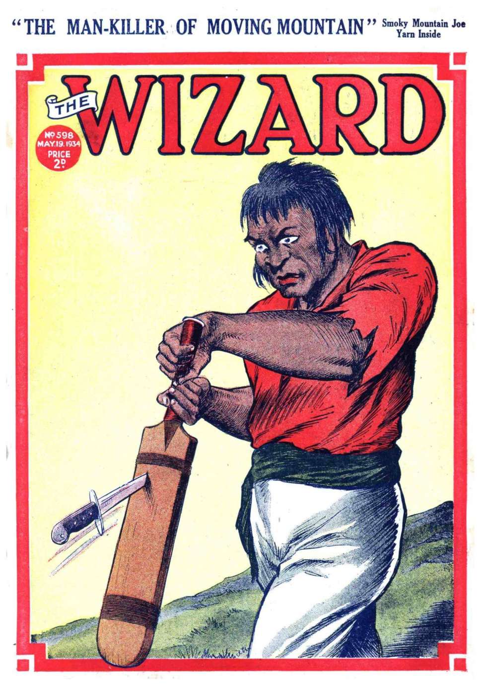 Book Cover For The Wizard 598