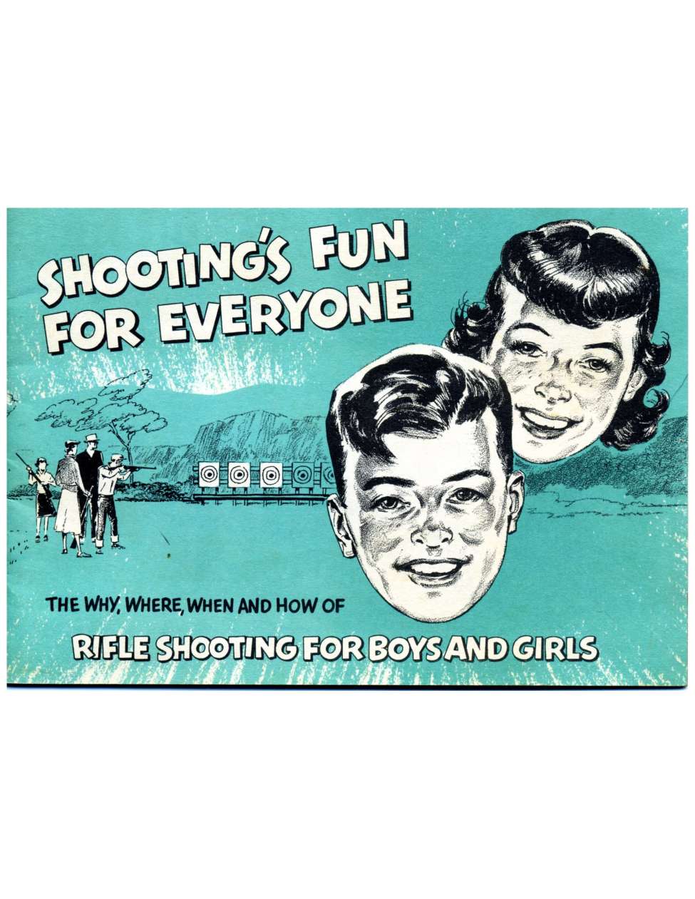 Comic Book Cover For Shooting's Fun For Everyone