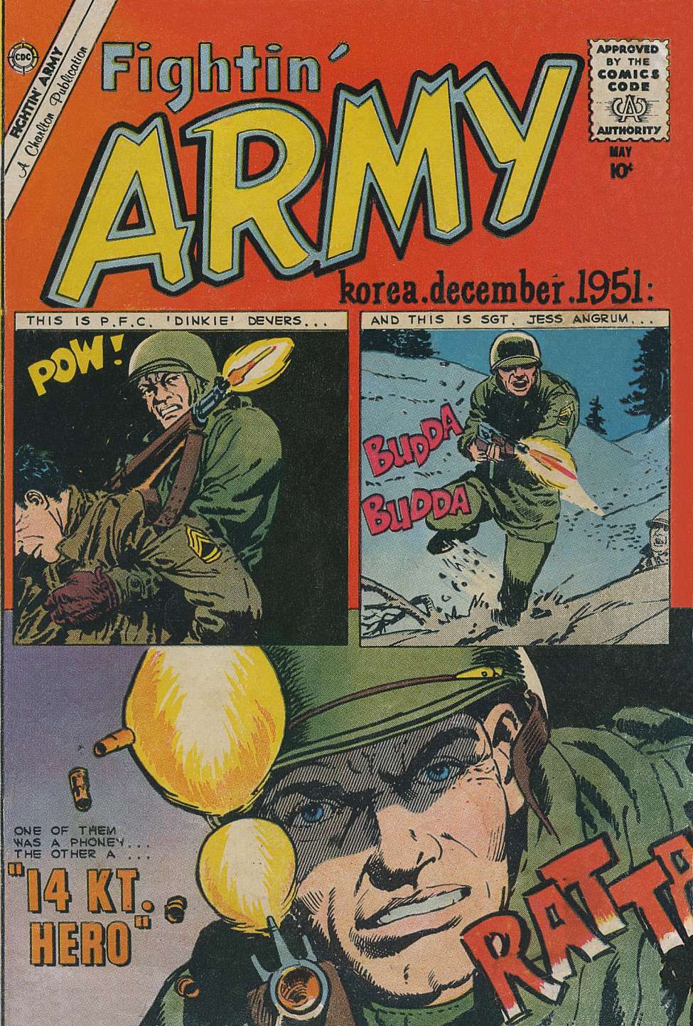 Comic Book Cover For Fightin' Army 35