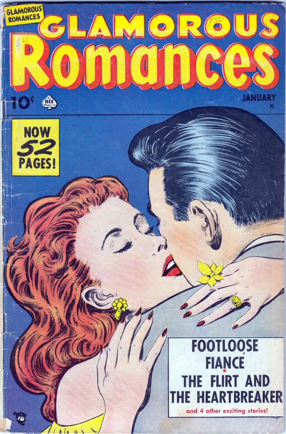 Comic Book Cover For Glamorous Romances 44