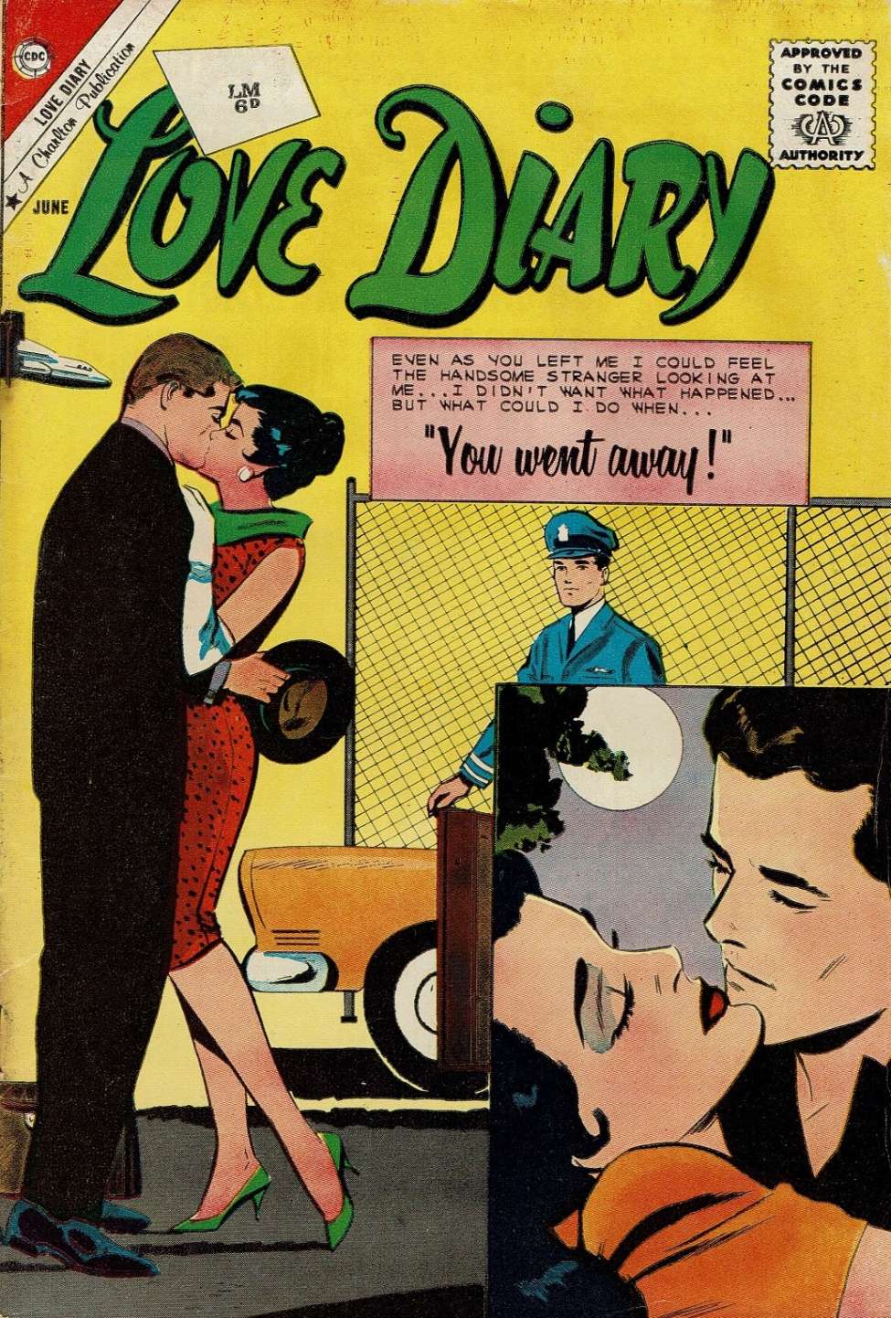 Comic Book Cover For Love Diary 16