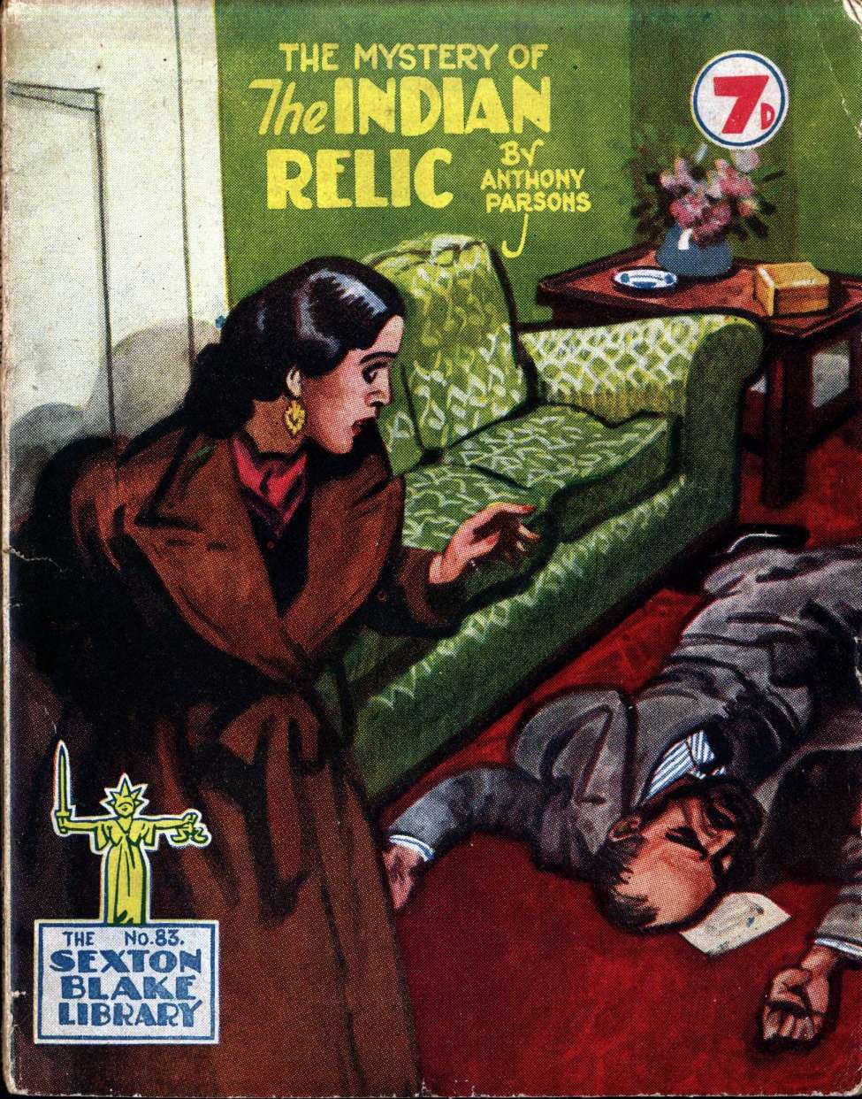 Comic Book Cover For Sexton Blake Library S3 83 - The Mystery of the Indian Relic