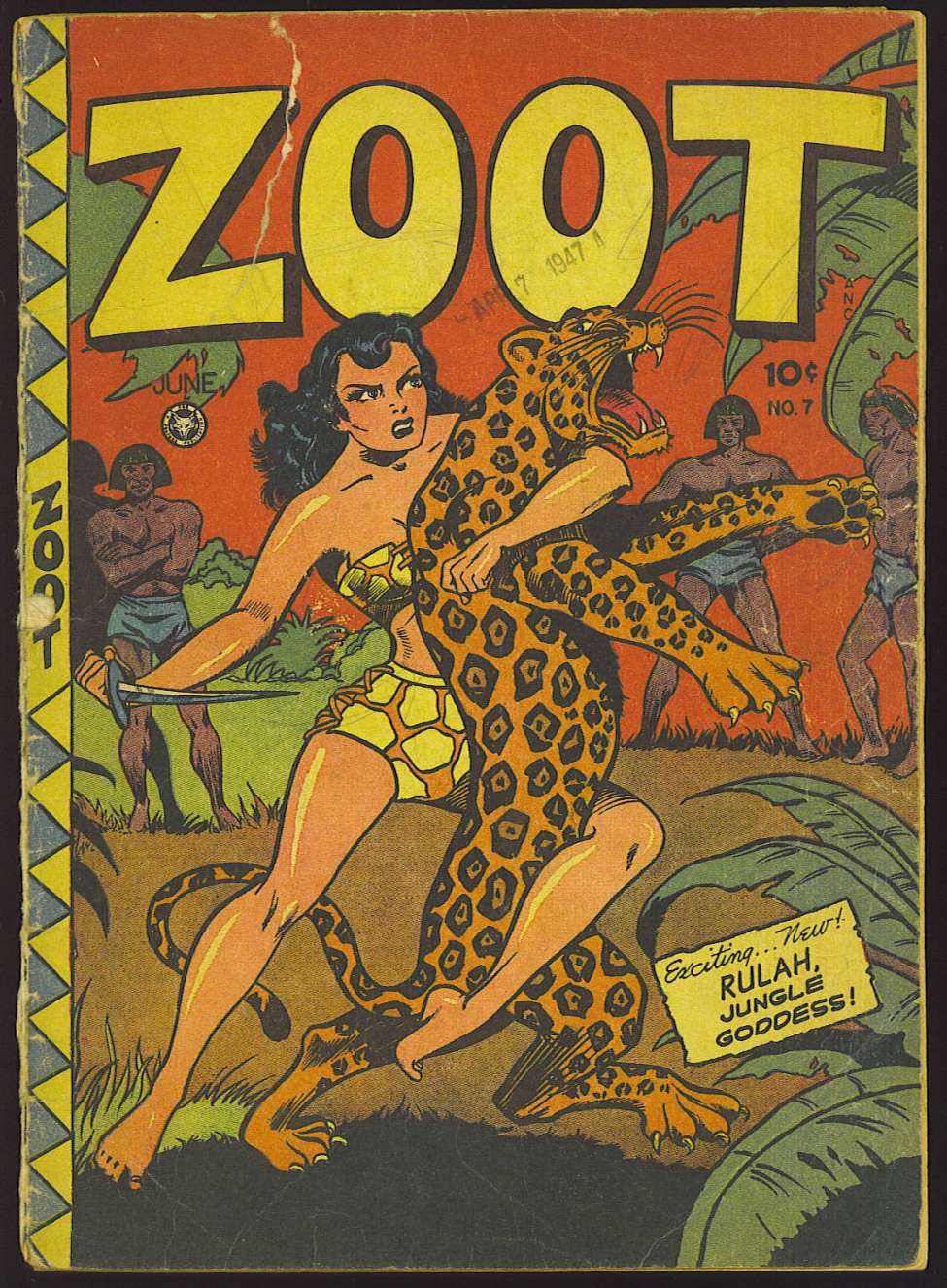 Book Cover For Zoot Comics 7