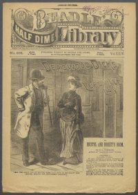 Large Thumbnail For Beadle's Half Dime Library 606 - Deadwood Dick's Leadville Lay