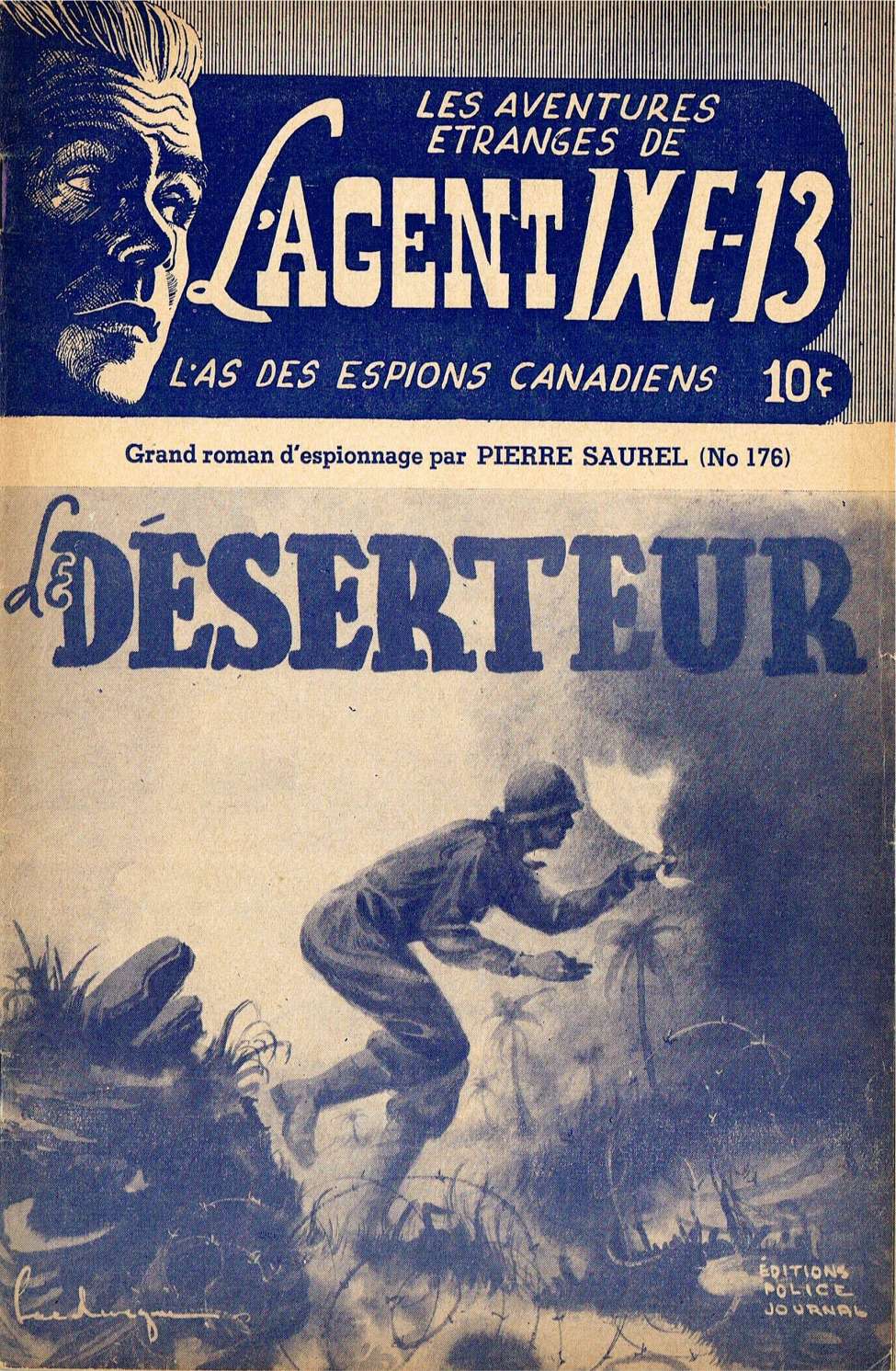 Book Cover For L'Agent IXE-13 v2 176 - Le déserteur