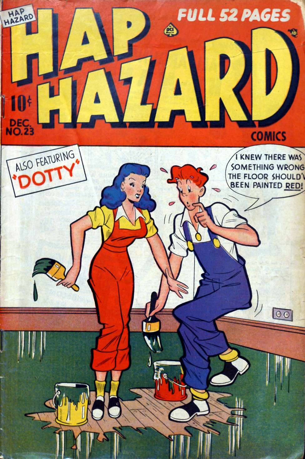 Book Cover For Hap Hazard Comics 23