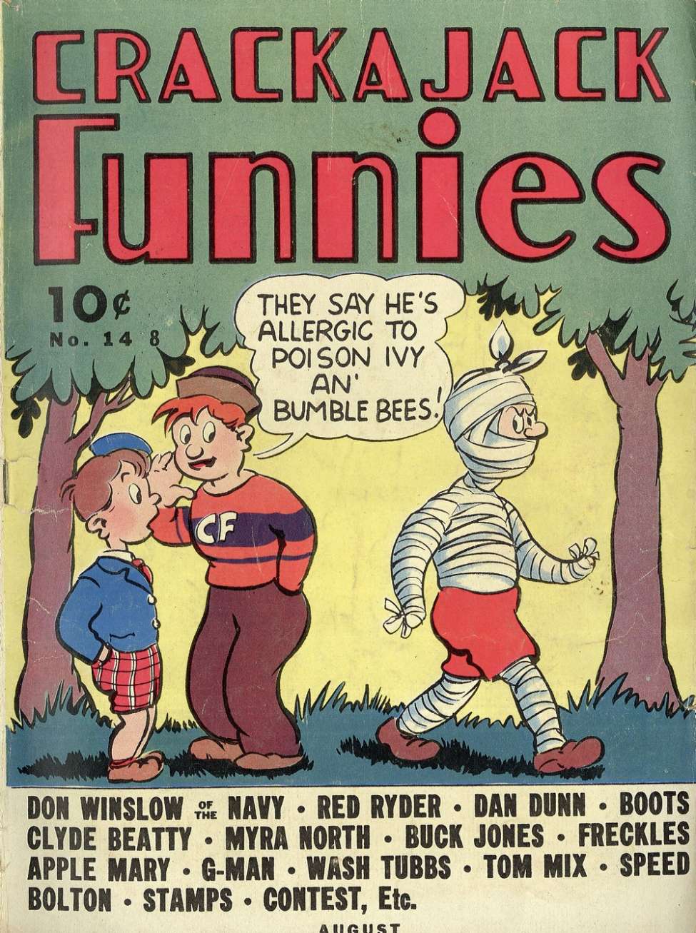 Comic Book Cover For Crackajack Funnies 14
