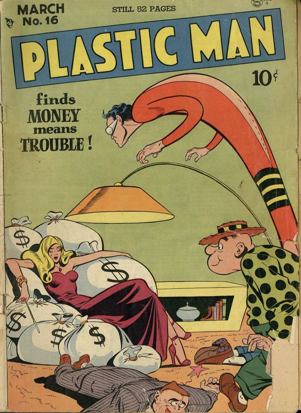 Comic Book Cover For Plastic Man 16