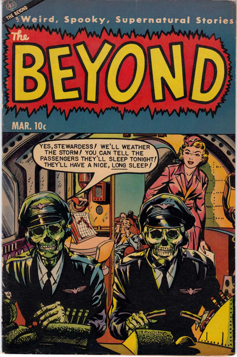 Comic Book Cover For The Beyond 25