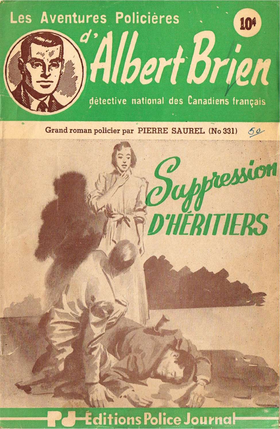 Book Cover For Albert Brien v2 331 - Suppression d'héritiers