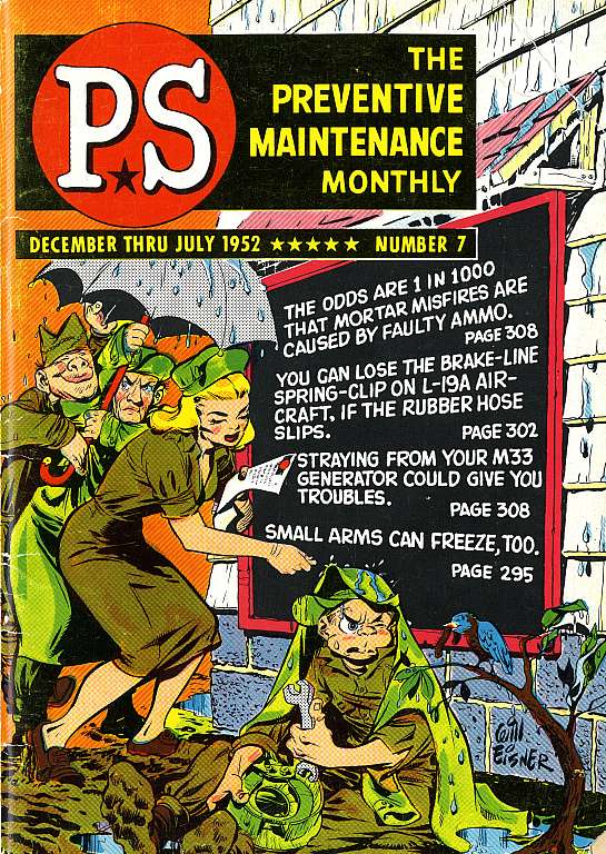 Comic Book Cover For PS Magazine 7