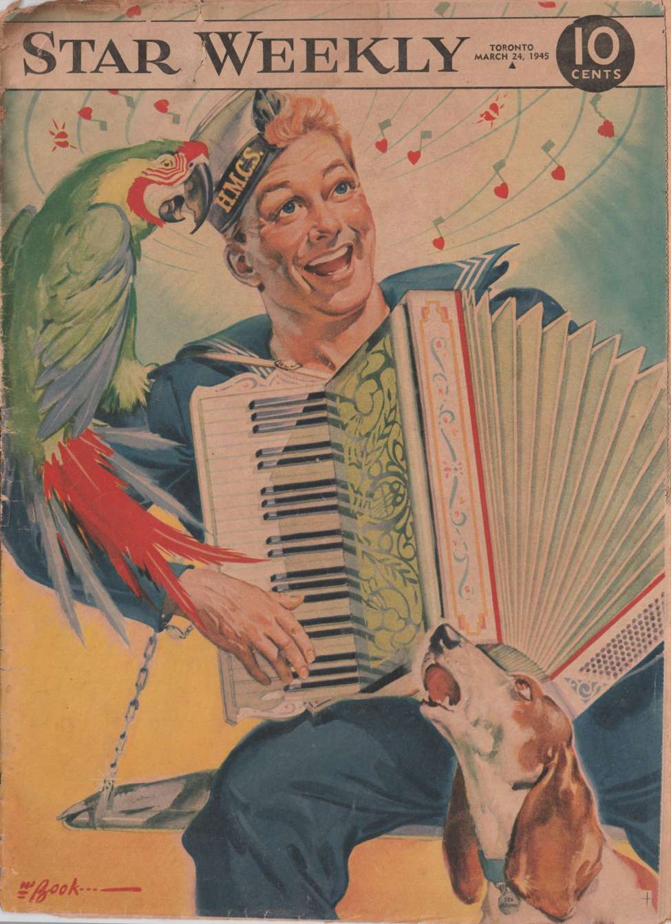 Book Cover For The Star Weekly 1945-03-24