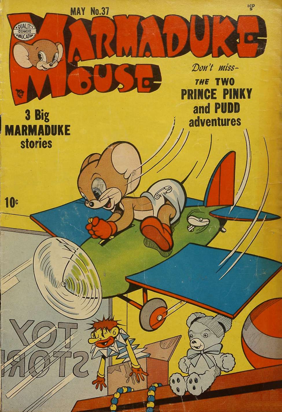 Comic Book Cover For Marmaduke Mouse 37