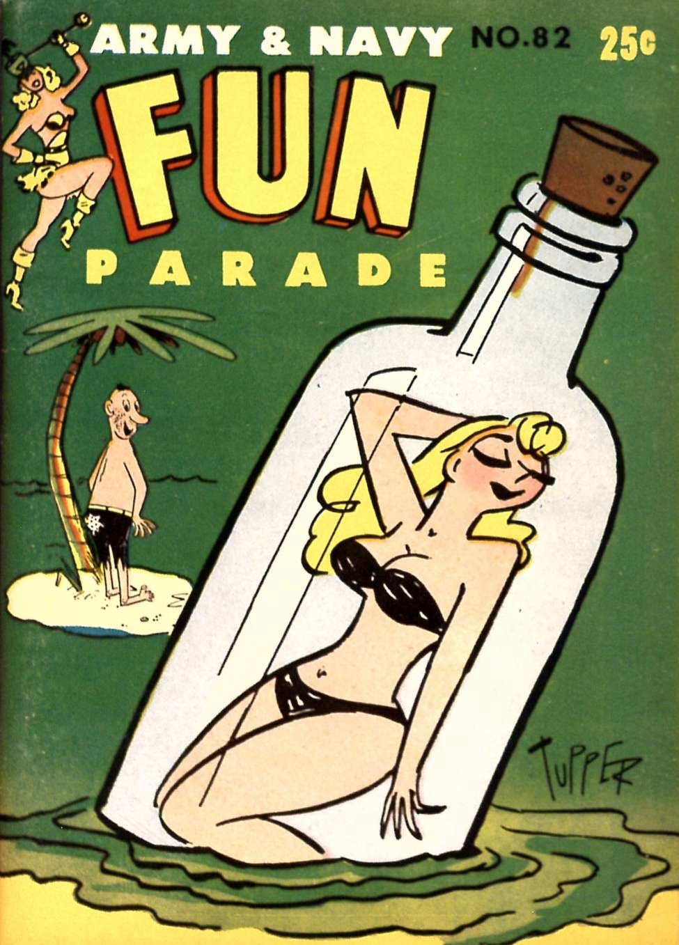 Comic Book Cover For Army & Navy Fun Parade 82