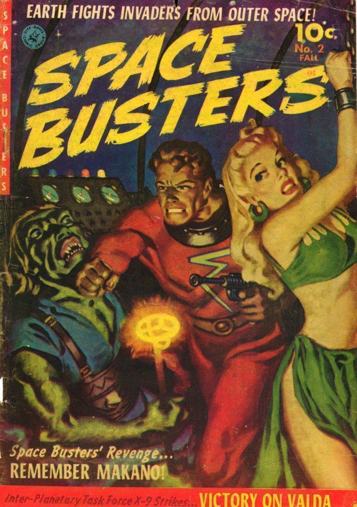 Comic Book Cover For Space Busters 2 - Version 1