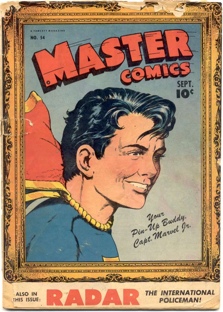 Comic Book Cover For Master Comics 54