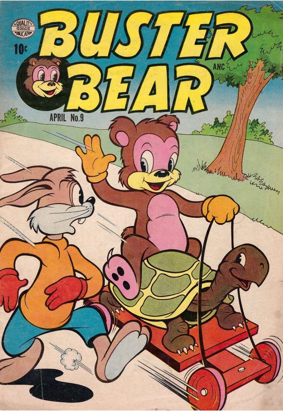 Comic Book Cover For Buster Bear 9