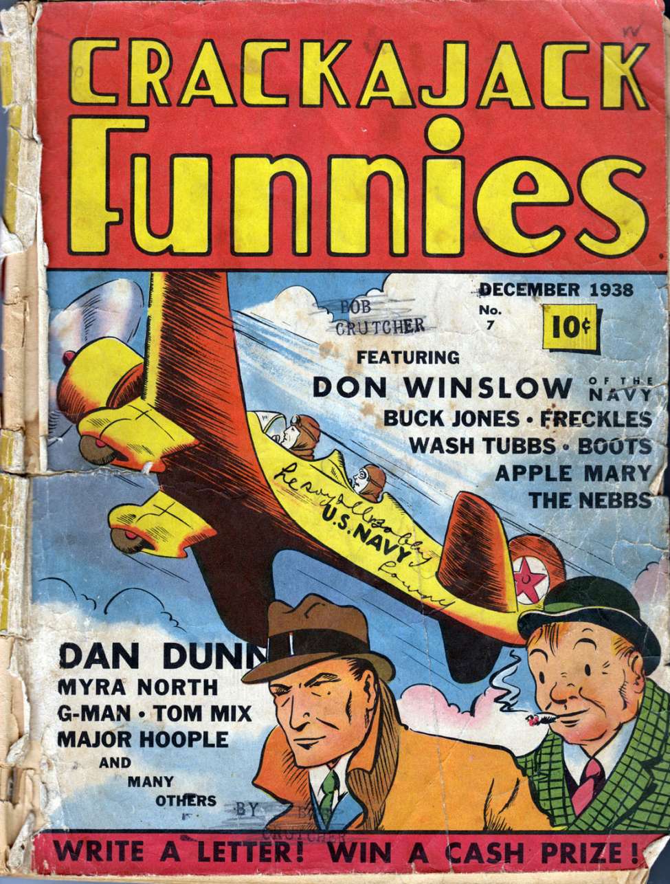 Comic Book Cover For Crackajack Funnies 7 - Version 1