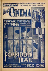 Large Thumbnail For Boy's Cinema 691 - Forbidden Trail - Buck Jones