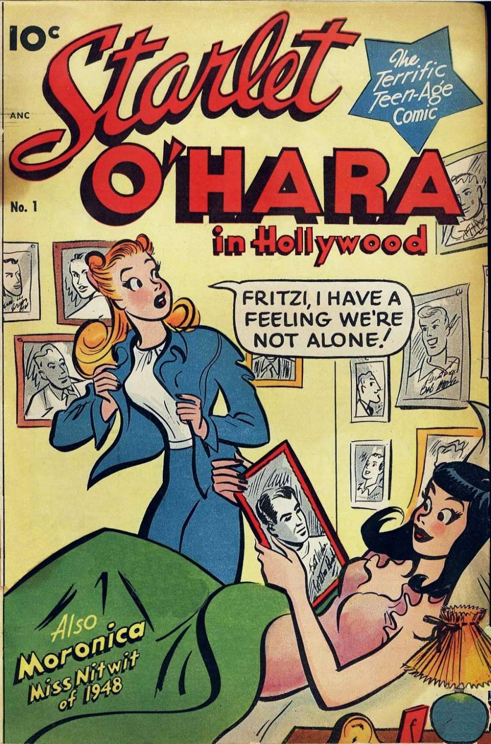 Comic Book Cover For Starlet O'Hara 1