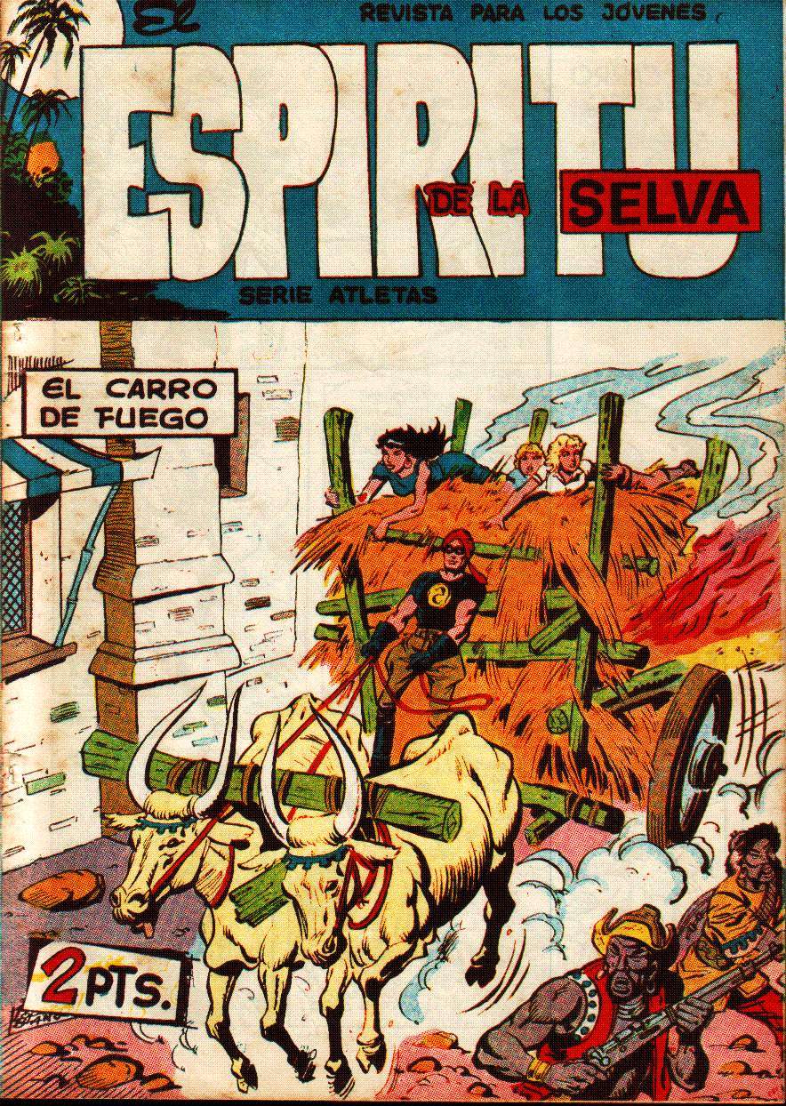 Book Cover For El Espiritu De La Selva 13 - El Carro De Fuego