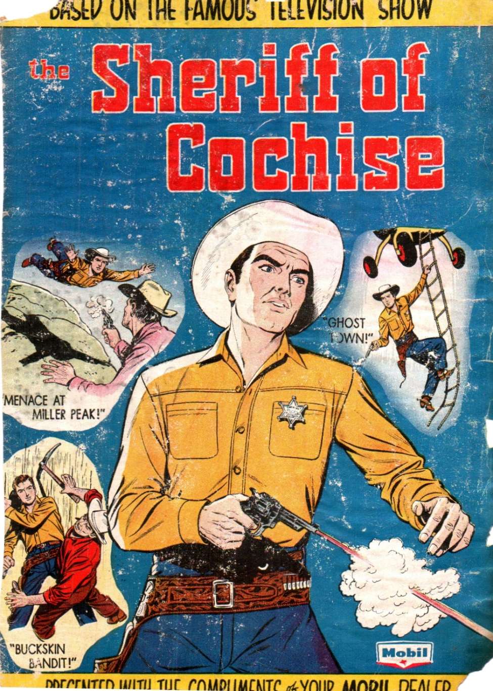 Comic Book Cover For Sheriff of Coshise