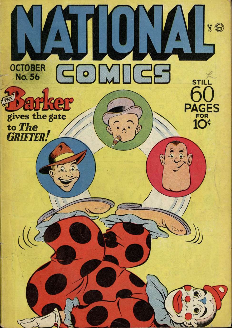 Book Cover For National Comics 56