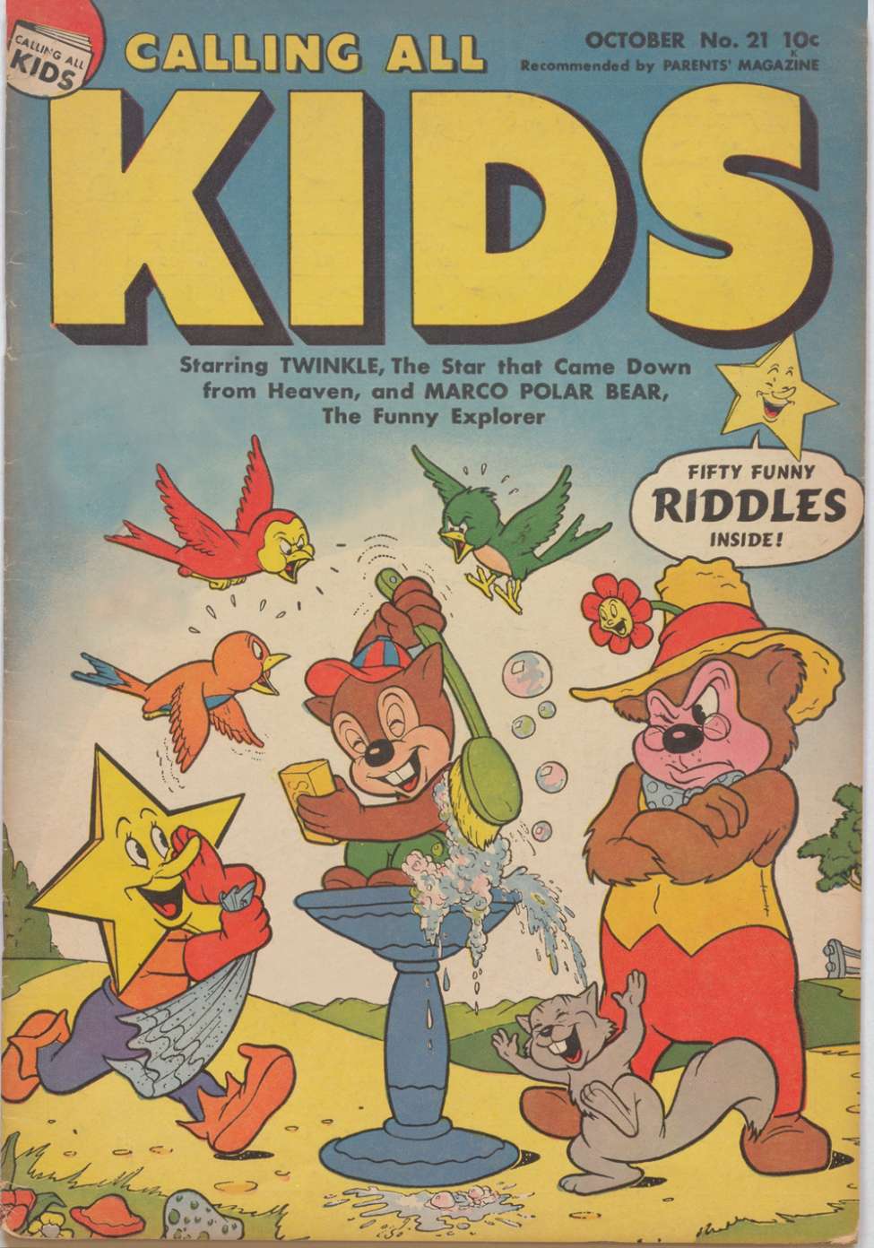 Comic Book Cover For Calling All Kids 21