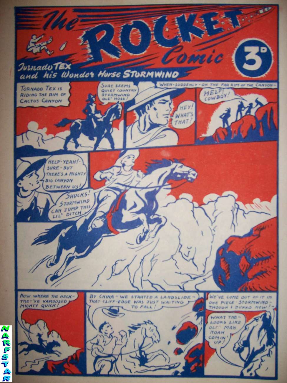 Comic Book Cover For Rocket, The (digital camera)
