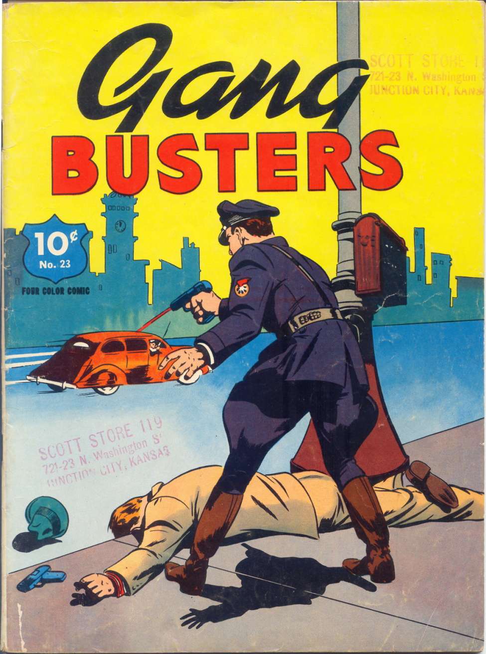 Comic Book Cover For 23 - Gang Busters