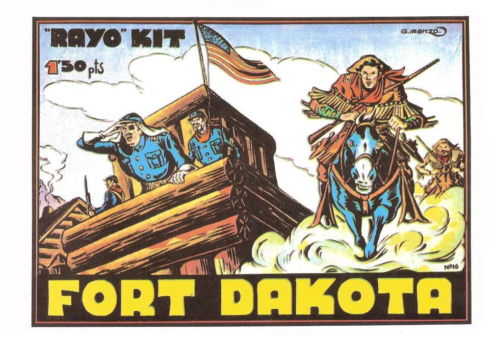 Book Cover For Rayo Kit 16 - Fort Dakota