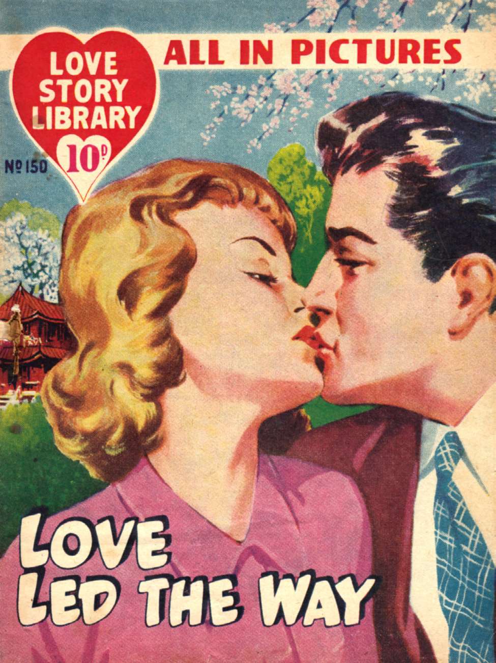 Book Cover For Love Story Picture Library 150 - Love Led the Way