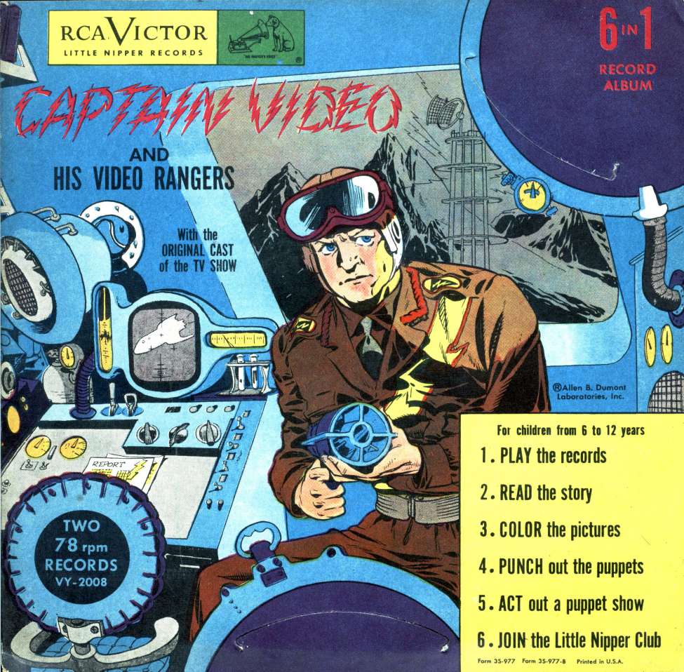 Book Cover For Captain Video and His Video Rangers Coloring Book