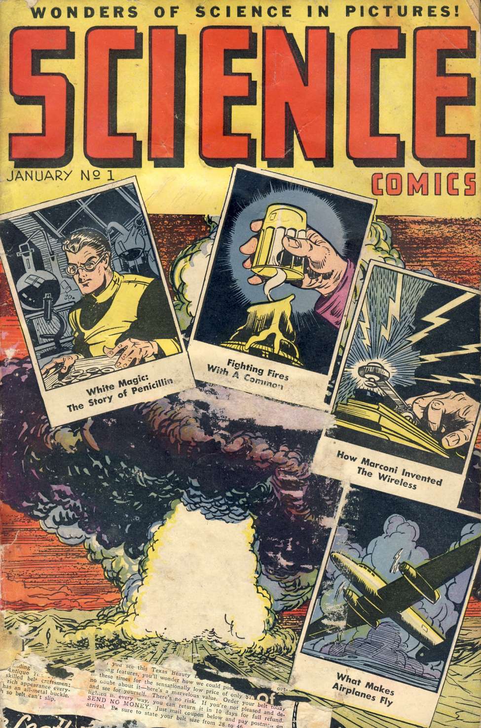 Book Cover For Science Comics 1