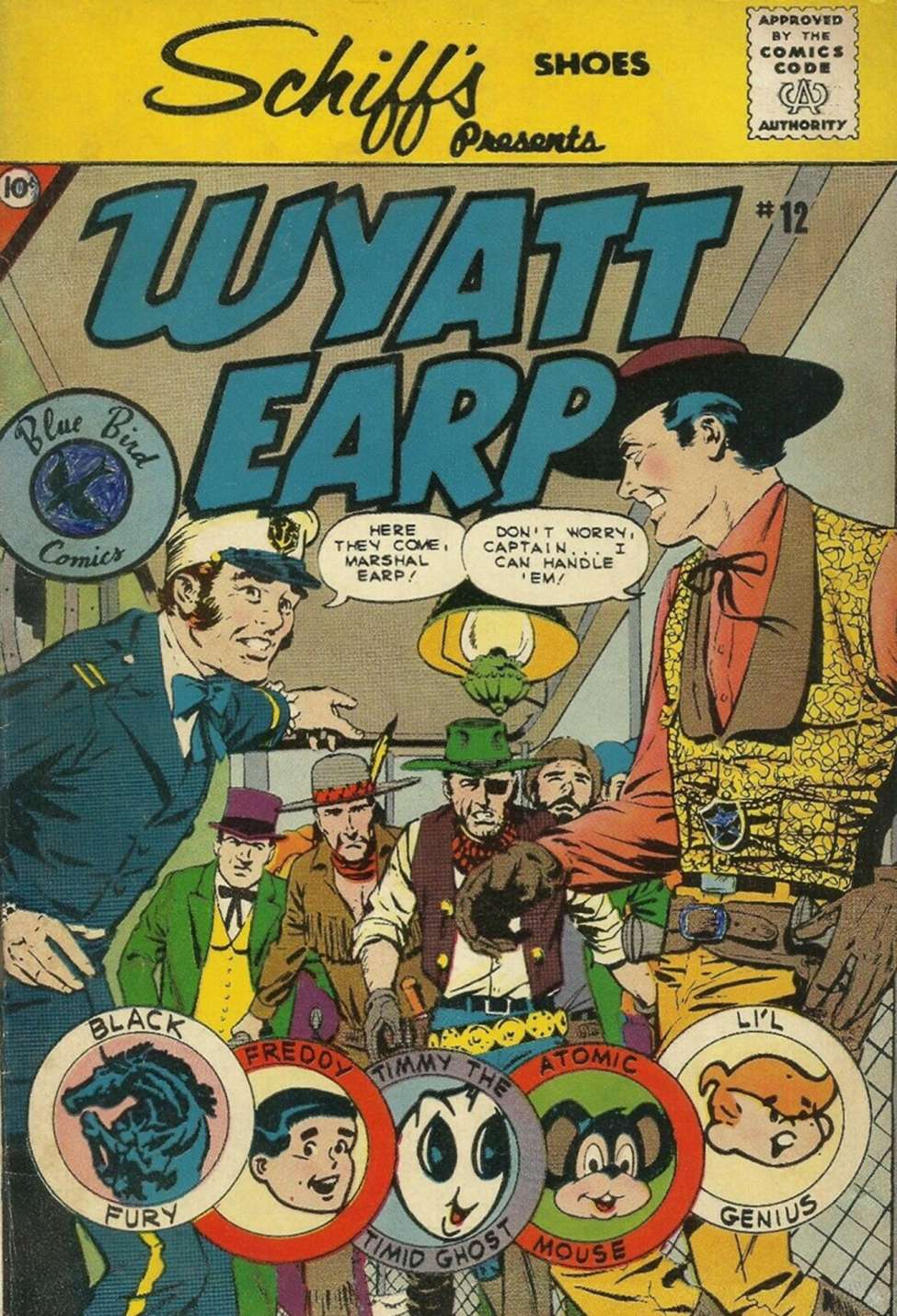 Book Cover For Wyatt Earp 12 (Blue Bird)