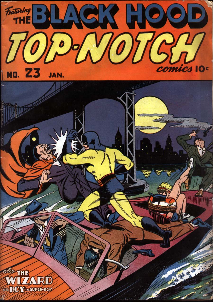 Comic Book Cover For Top Notch Comics 23