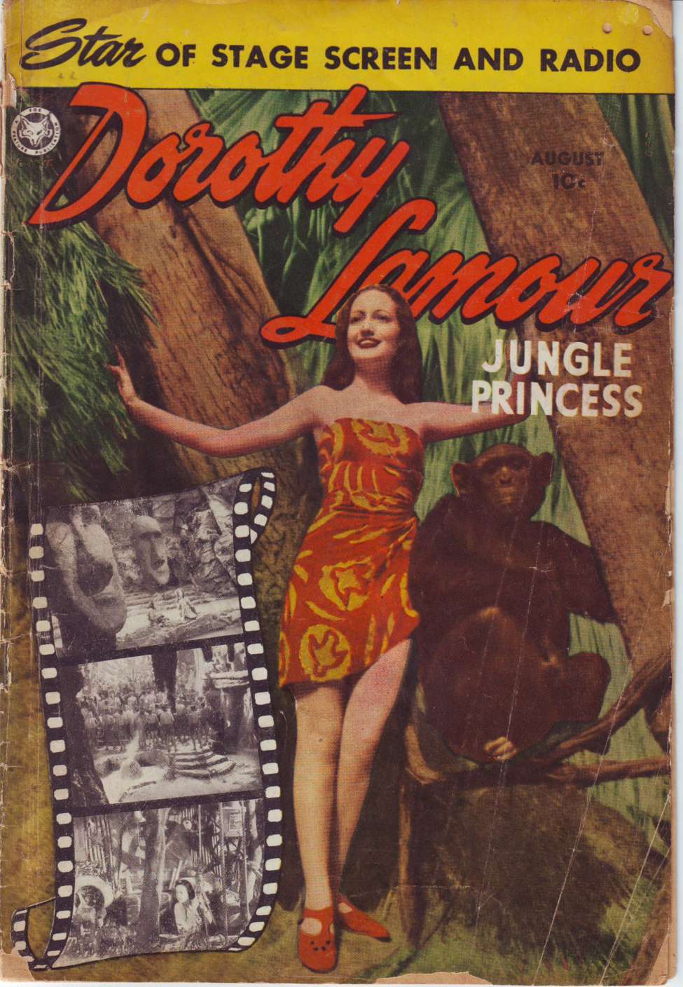 Book Cover For Dorothy Lamour, Jungle Princess 3