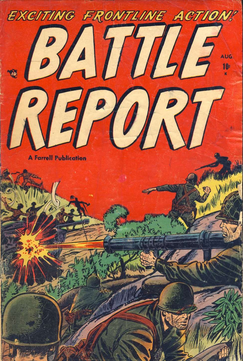 Book Cover For Battle Report 1